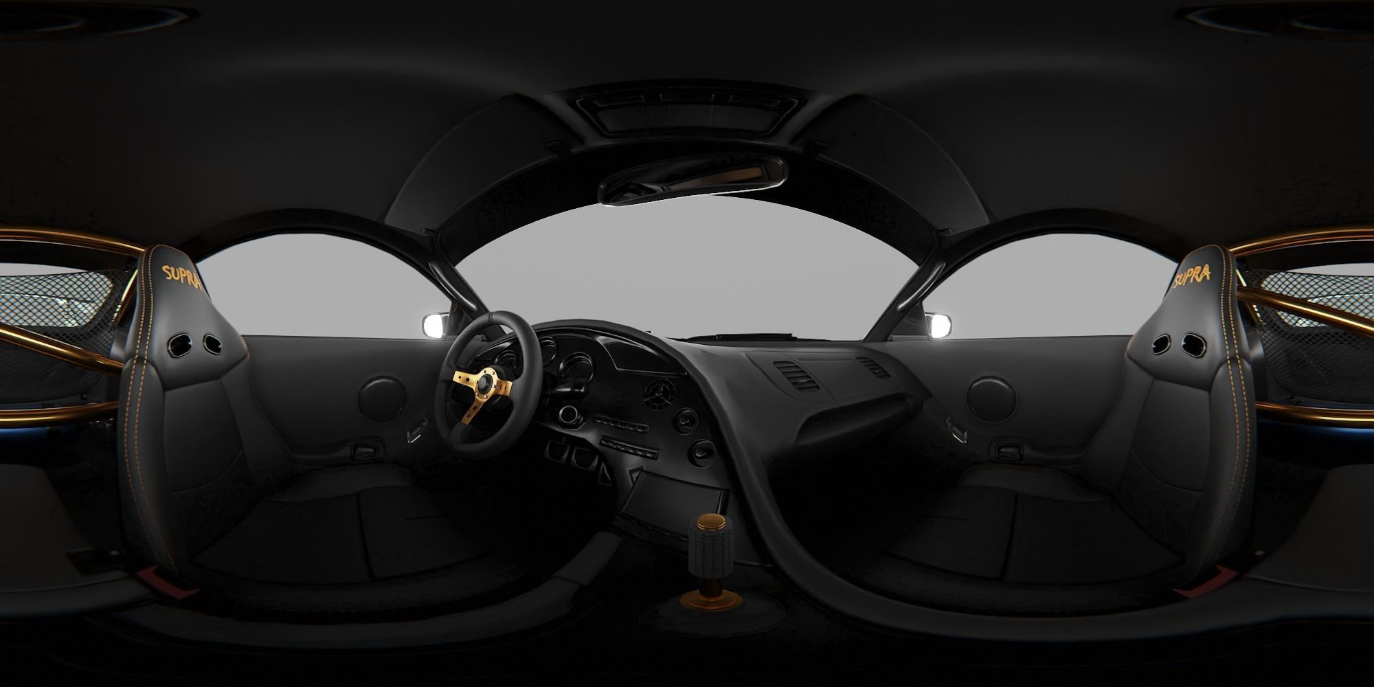 Toyota Supra MK4 Tuned 3D model_5