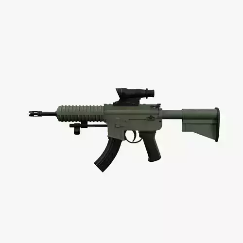 Assault Riffle 3D model