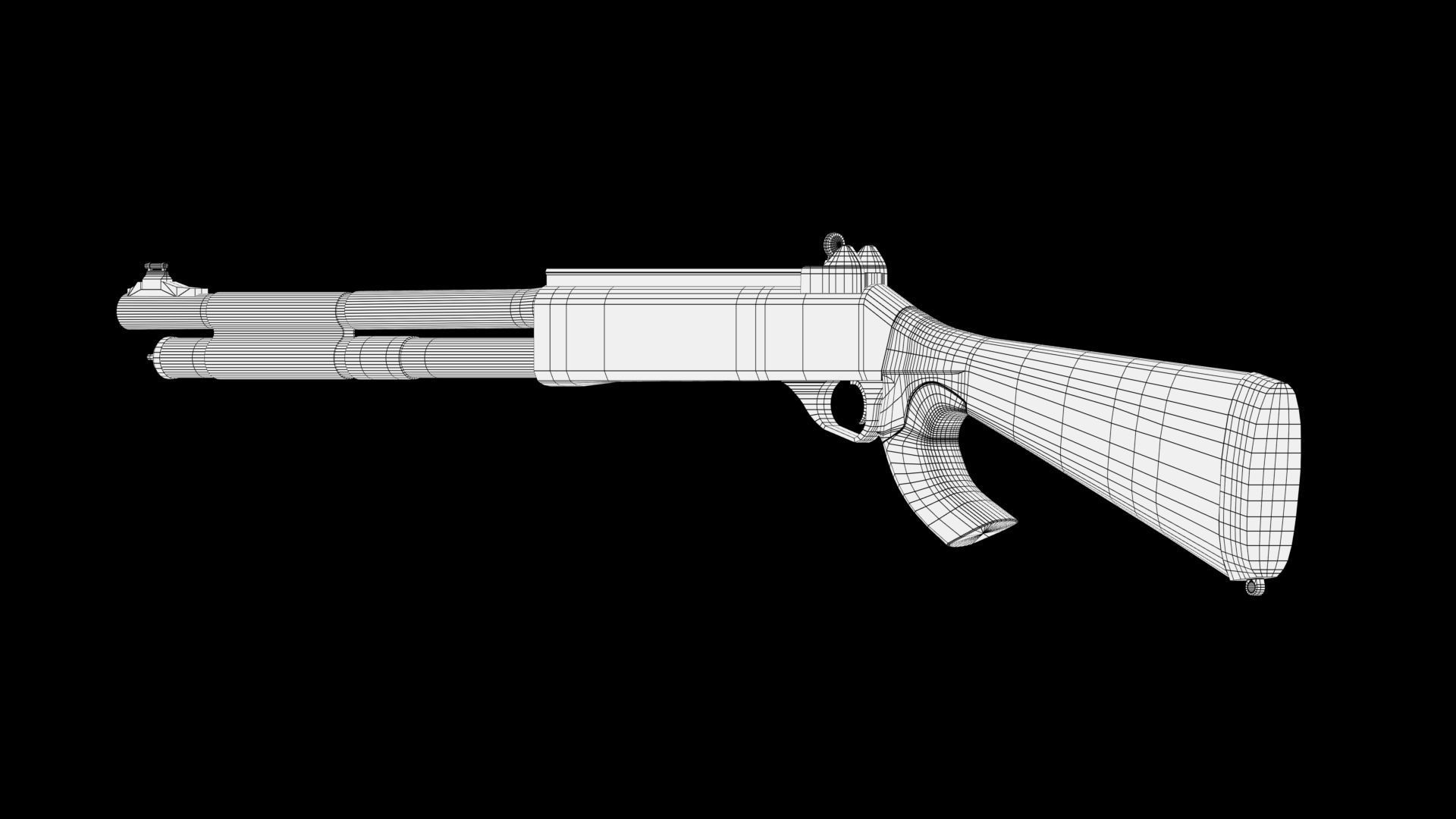 Benelli 3D model_10