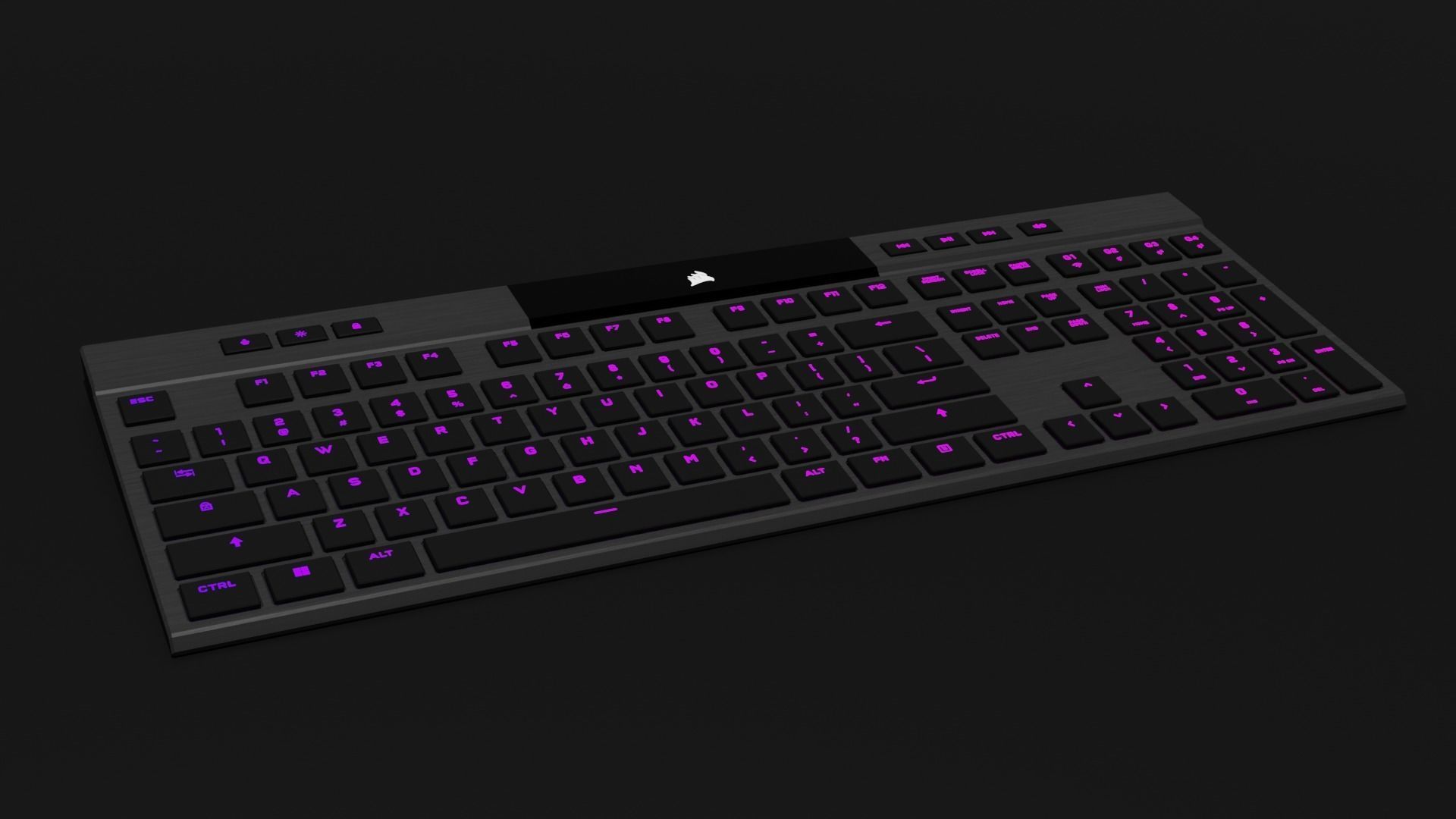 K100 AIR Low-poly 3D model_2