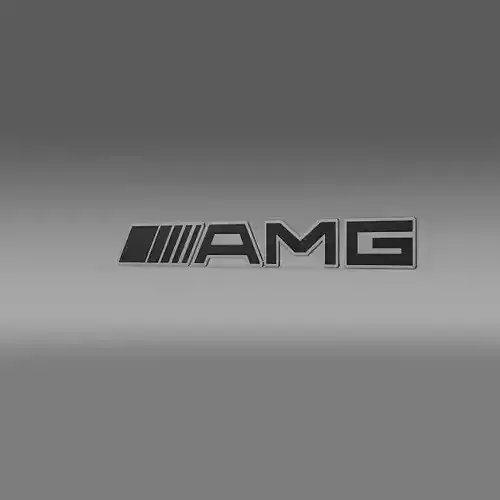 AMG Logo 3D model