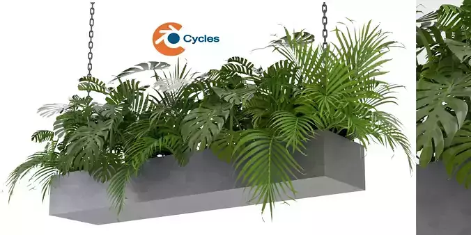  Collection plant vol 306 - blender model 3D model
