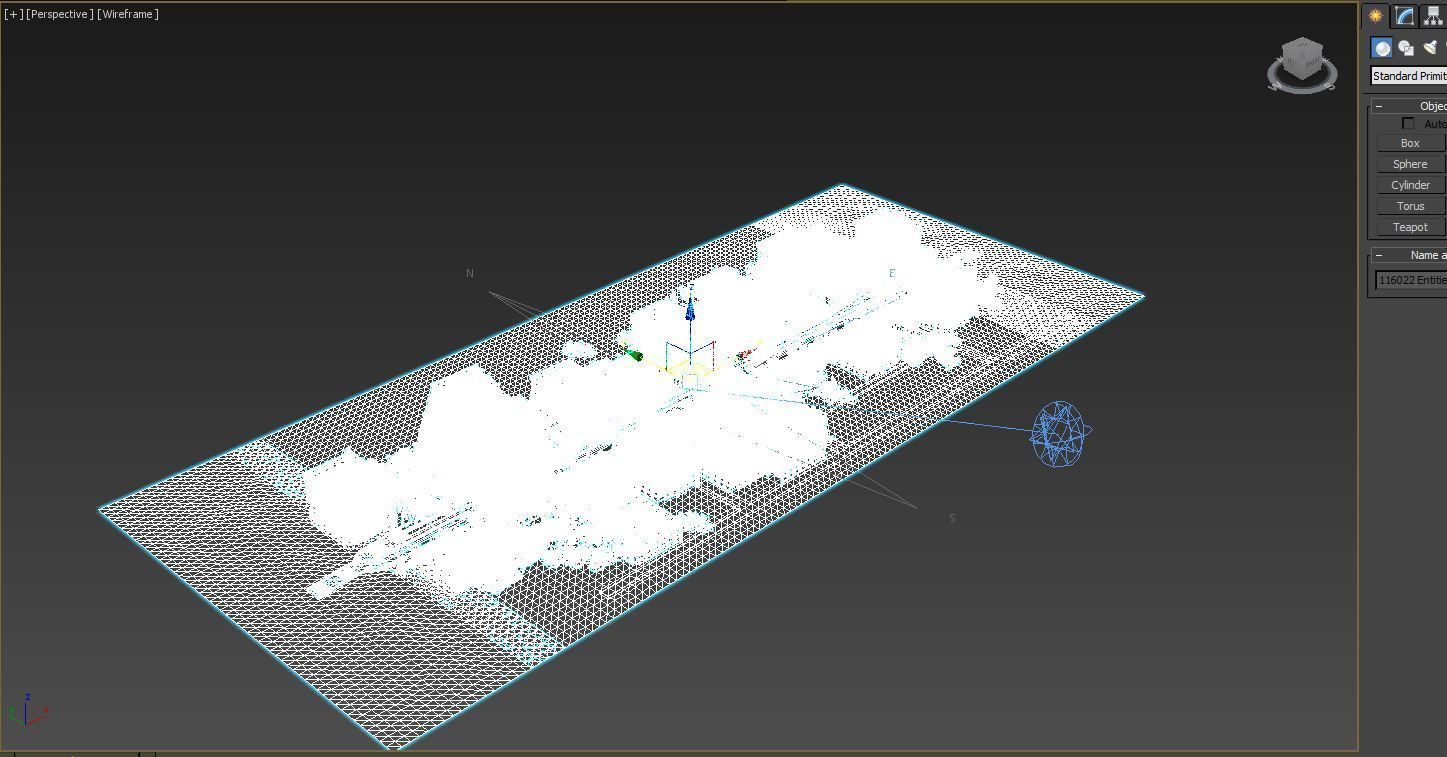 Ruined City Destroyed Cityscape 3D model_32