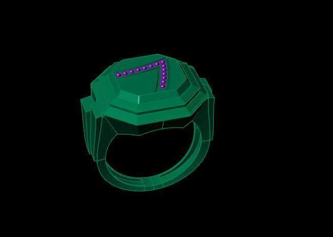 Rings 3D print model_2