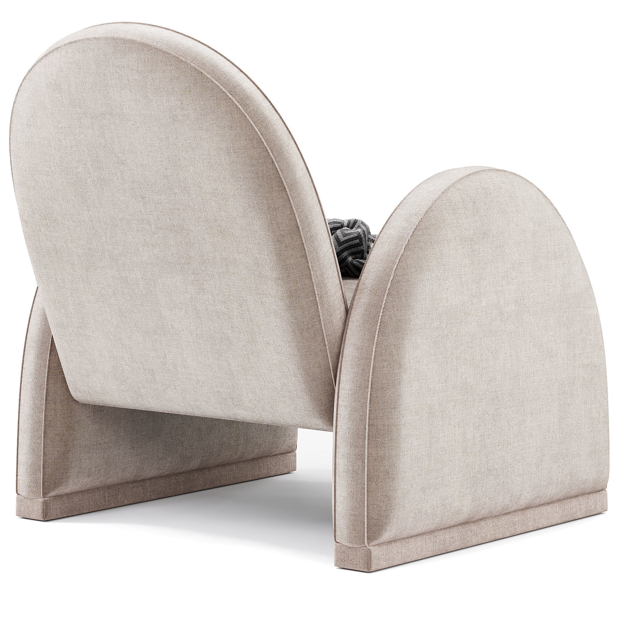 Nicola chair 3D model_1