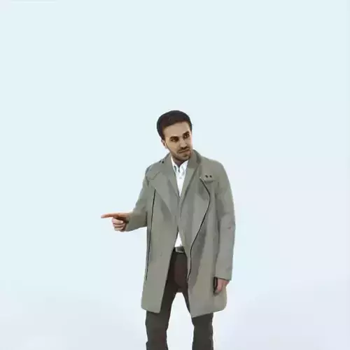 Flow 09L walking Elegant Man