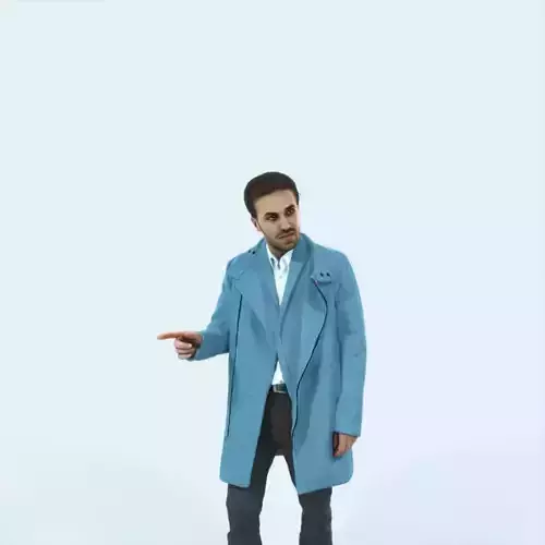 Flow 09D walking Elegant Winter Man