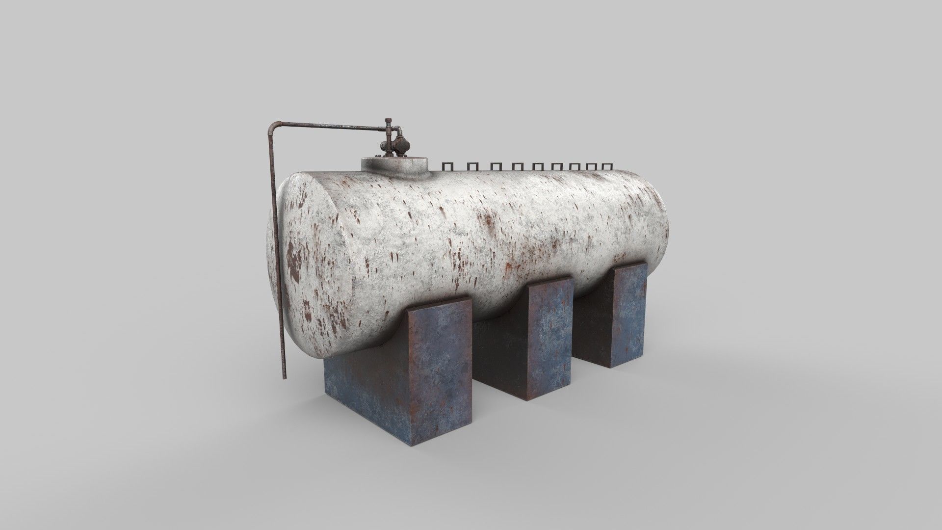 Oil tank 3D model_2