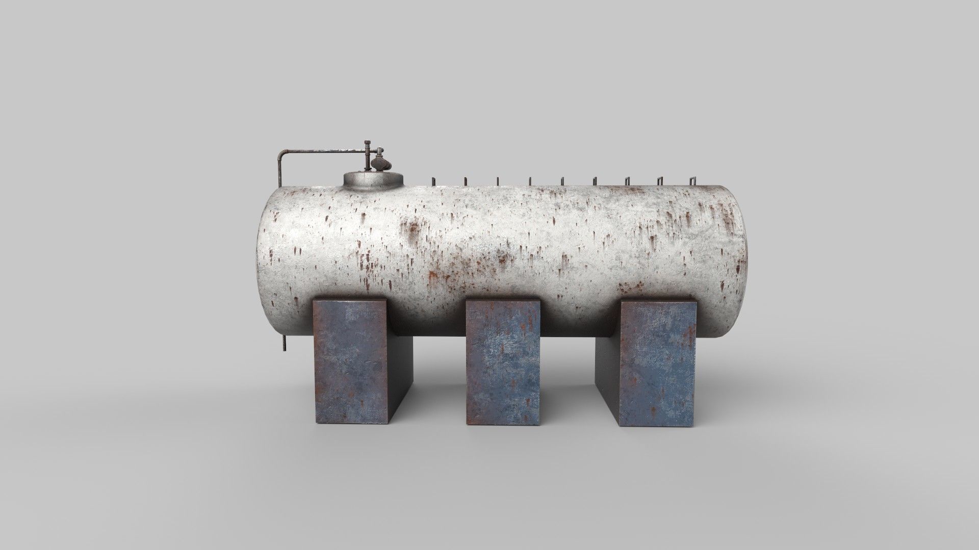 Oil tank 3D model_1