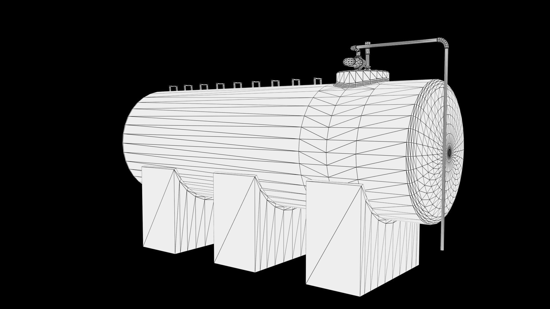 Oil tank 3D model_7