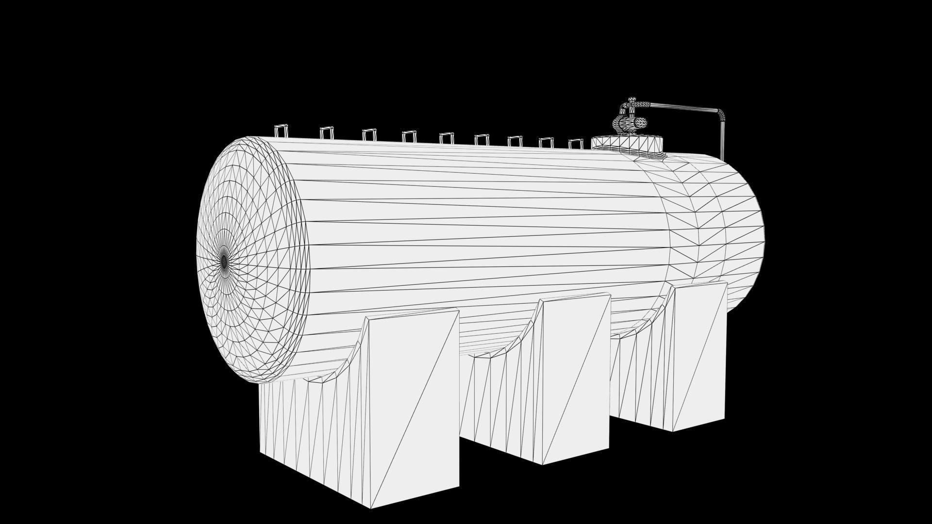 Oil tank 3D model_8