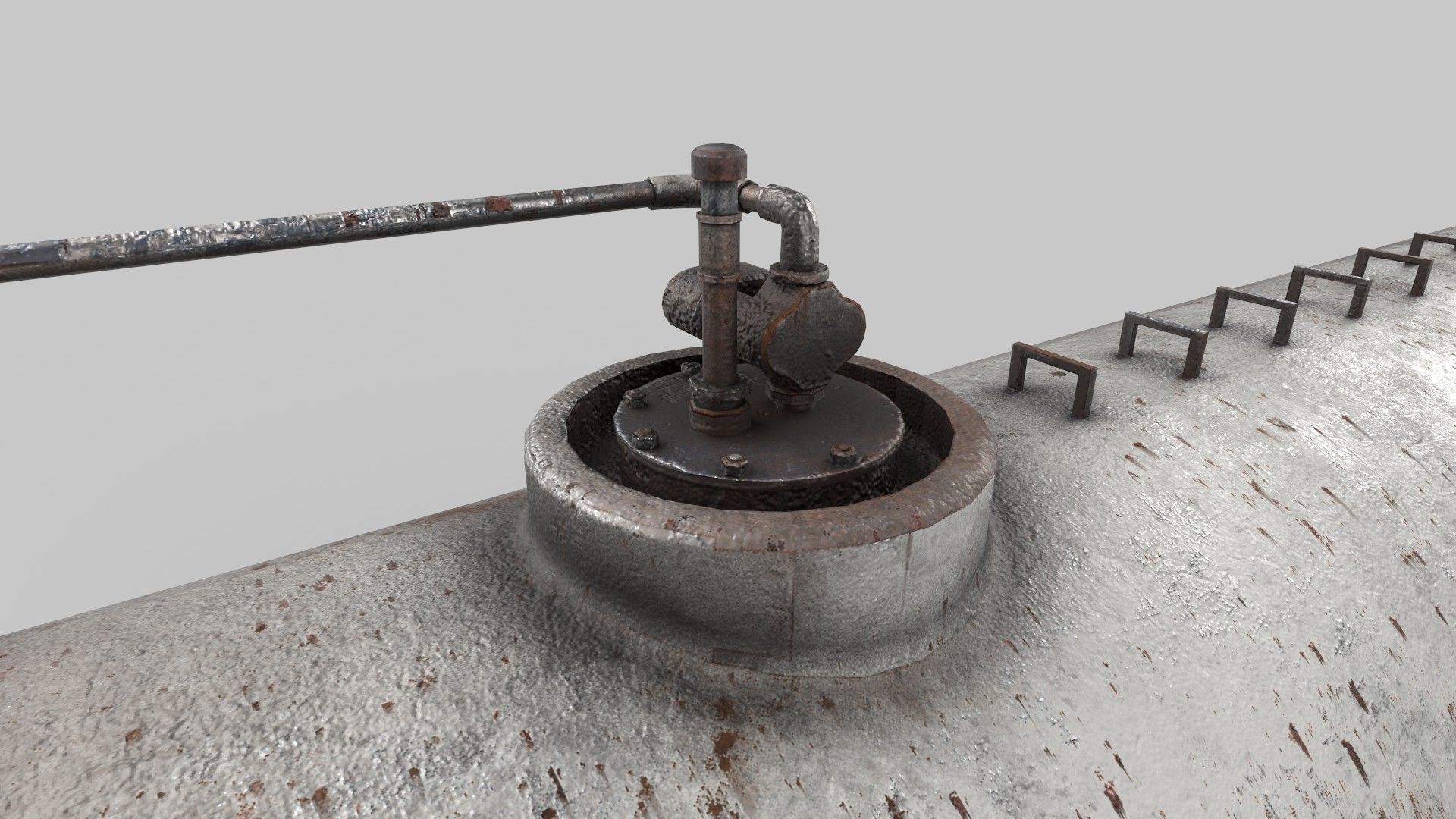 Oil tank 3D model_5
