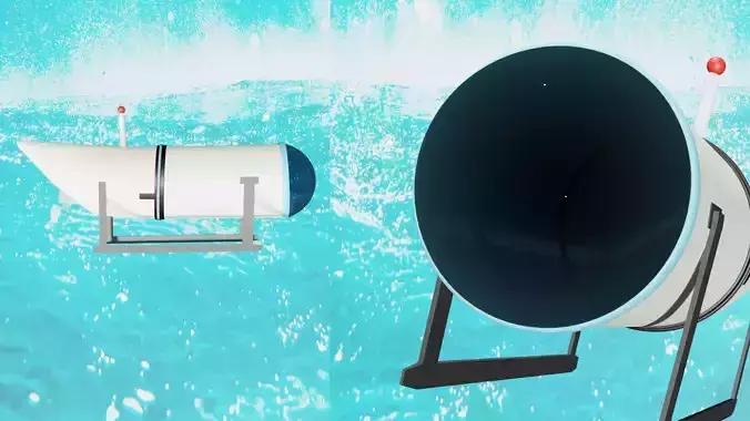 Titan Free low-poly 3D model