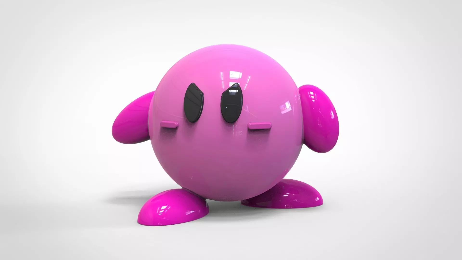kirby 3D model