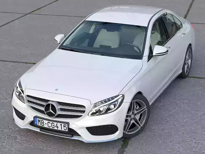 Mercedes-Benz C-Class W205 2016 3D model