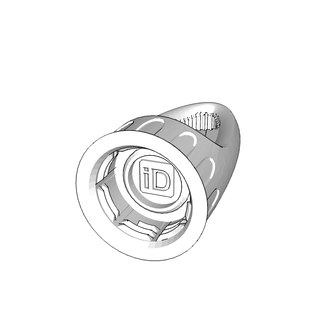 Bottle Cap Clip 3D print model_1