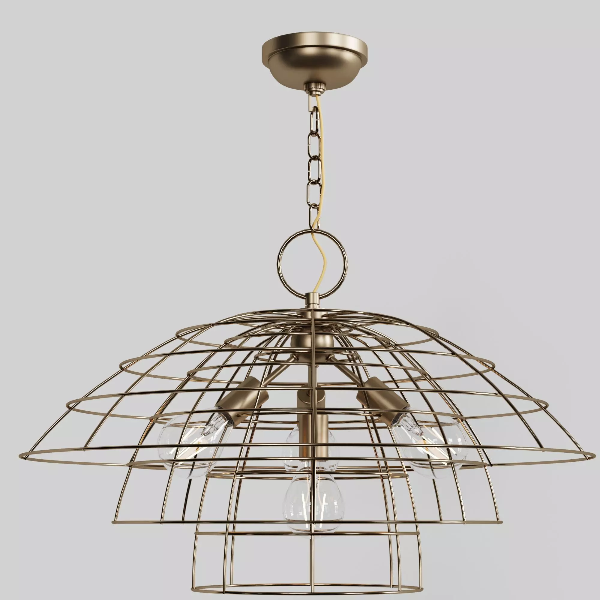 Brooklyn Light Chandelier Free 3D print model