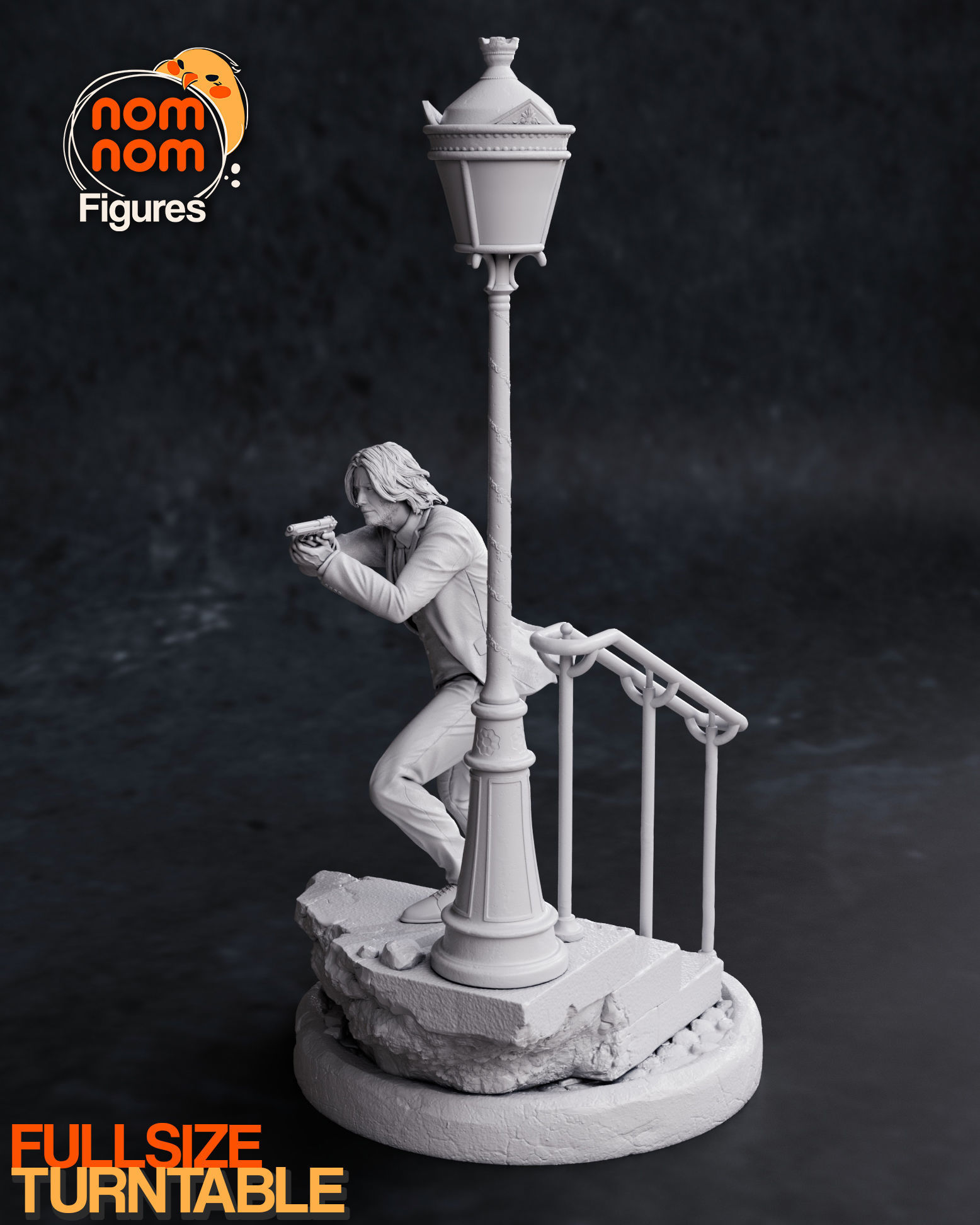 John Wick 3D print model_6