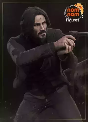 John Wick 3D print model