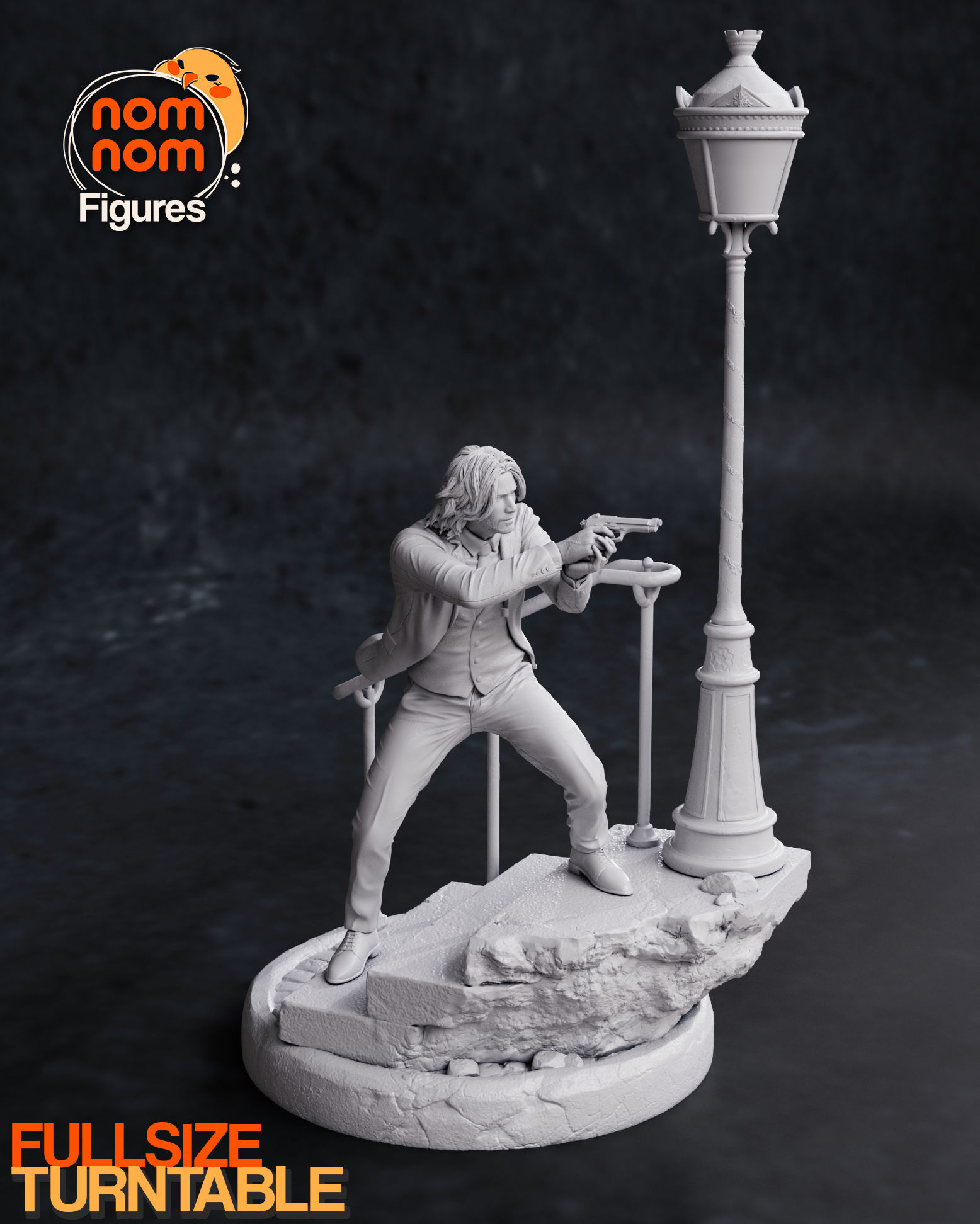 John Wick 3D print model_7