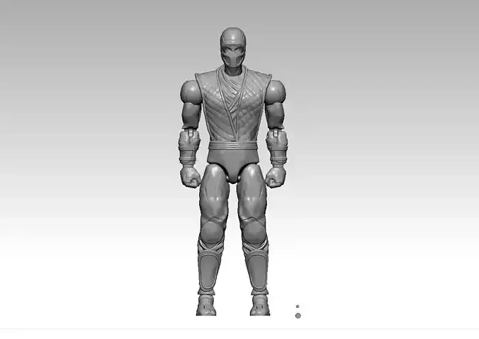 Scorpion Mortal Kombat Articulated Action figure