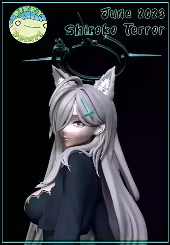 Shiroko Terror - Blue Archive 3D print model