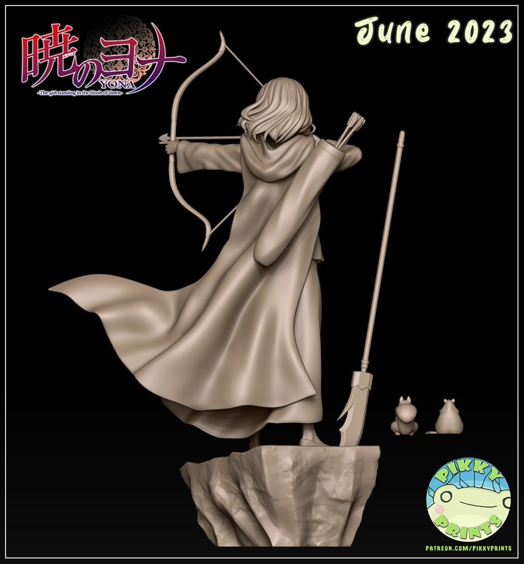 Yona - Yona of the Dawn - Akatsuki no Yona 3D print model_4