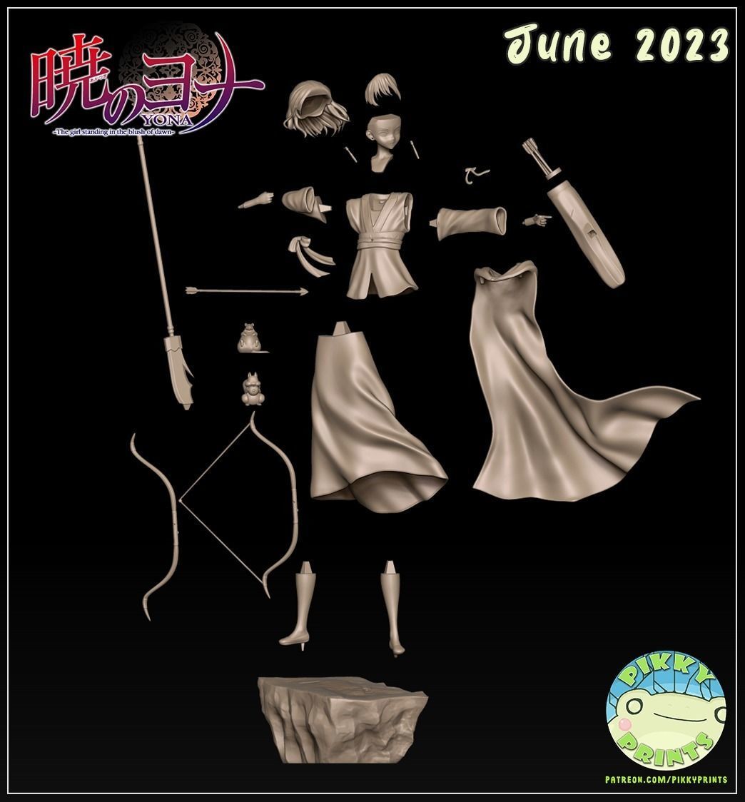 Yona - Yona of the Dawn - Akatsuki no Yona 3D print model_5