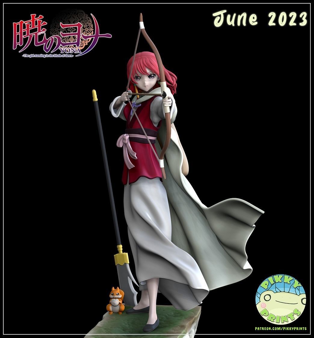 Yona - Yona of the Dawn - Akatsuki no Yona 3D print model_1