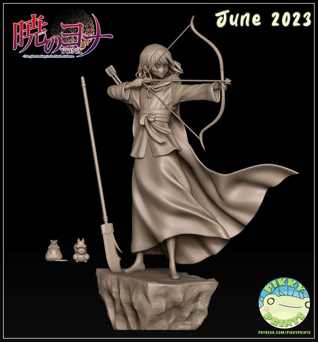 Yona - Yona of the Dawn - Akatsuki no Yona 3D print model_3