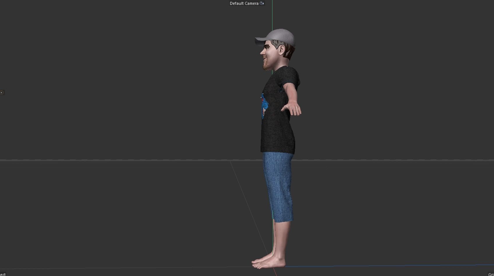 Mr Beast 3d Model Free low-poly 3D model_3
