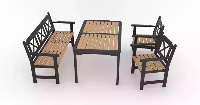 Collection - Outdoor Garden Furniture Set 