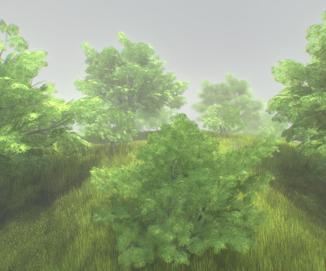 Low-Poly Walnut Tree Package Low-poly 3D model_14