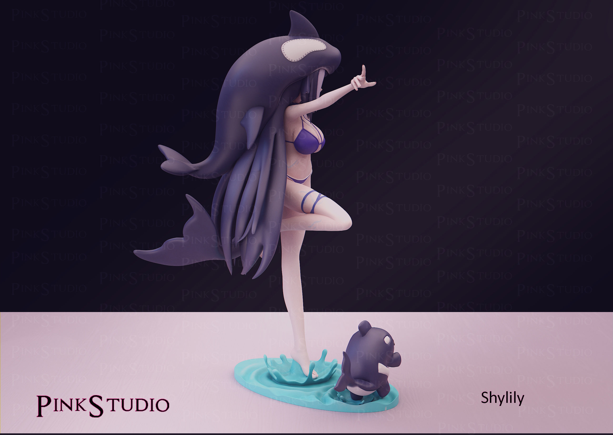 Shylily 3D print model_4