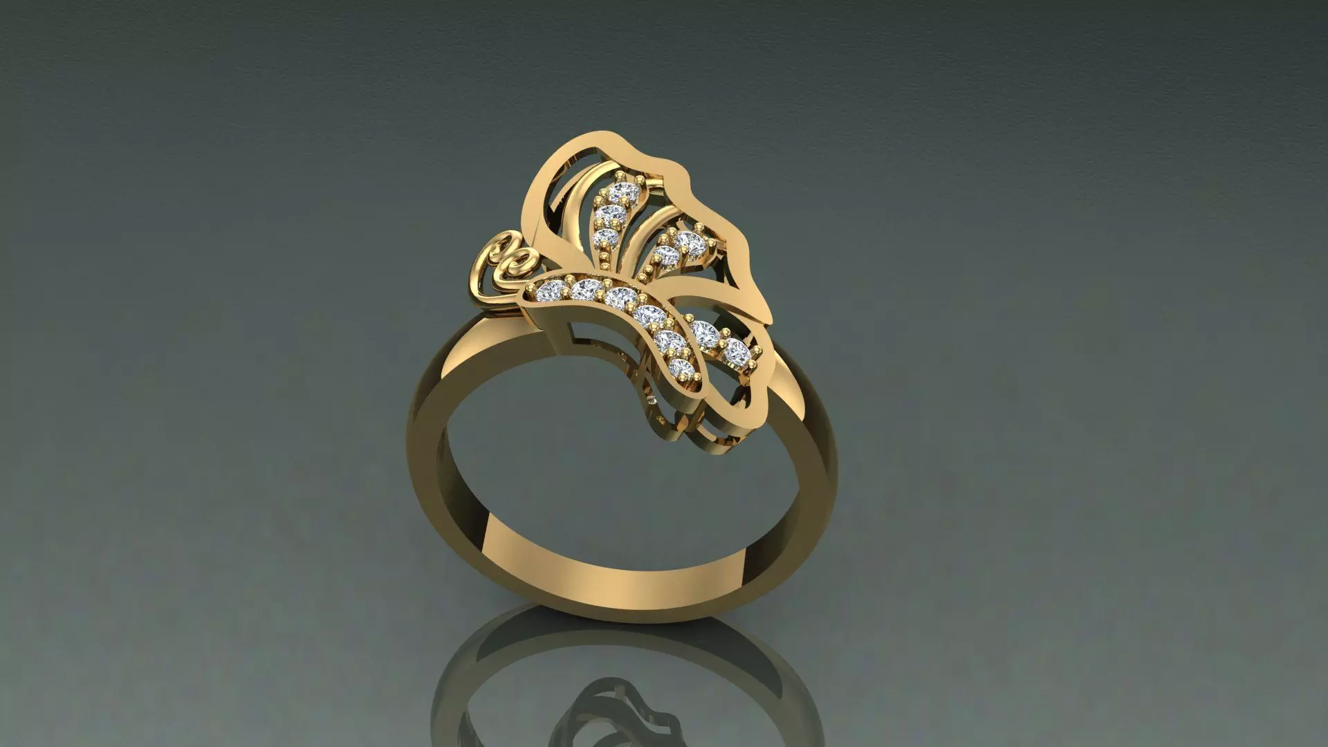 Ring Girl simple Free 3D print model