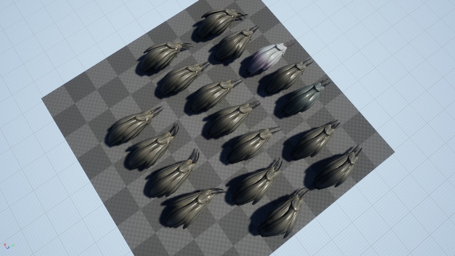 Clam creature1 - Game Ready Low-poly 3D model Low-poly 3D model_14