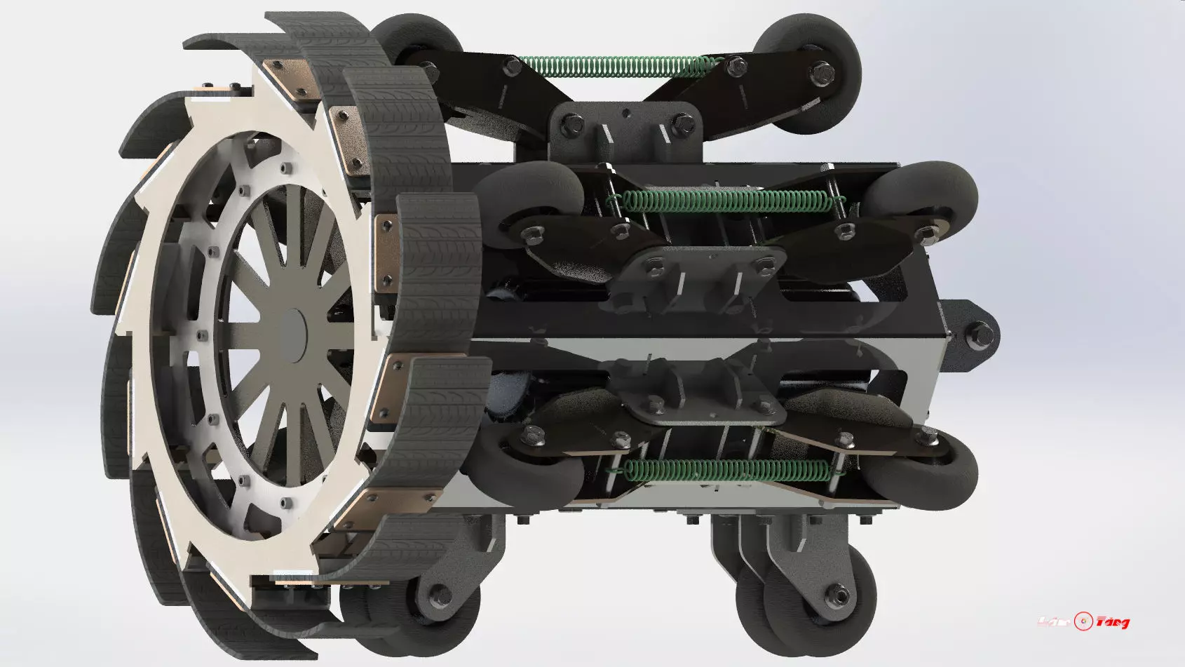 Tube Grinding Robot 3D model
