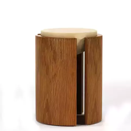 Le pilier side table by Anthology Creative Studio