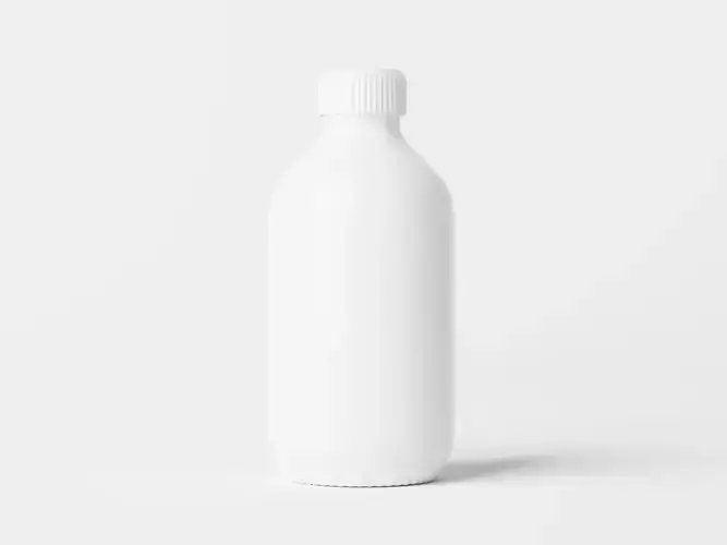 Plastic Medicine Bottle