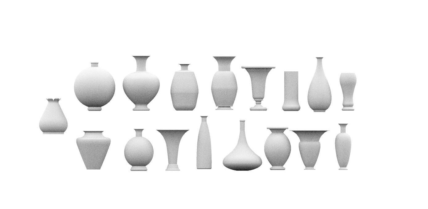 Vases 3D print model 3D print model_3