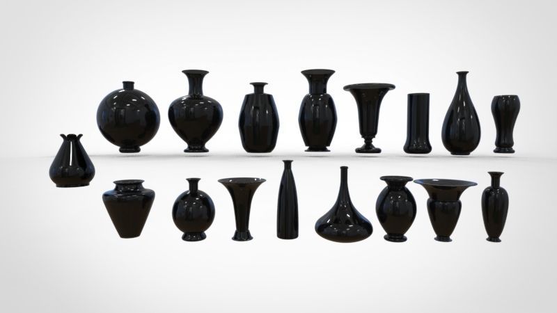 Vases 3D print model 3D print model_1