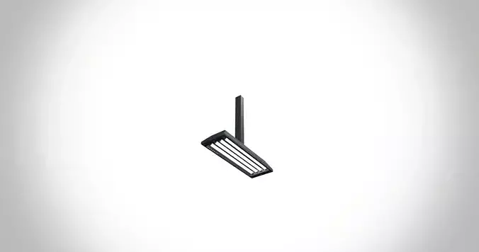 Ceiling Light Low-poly 3D model