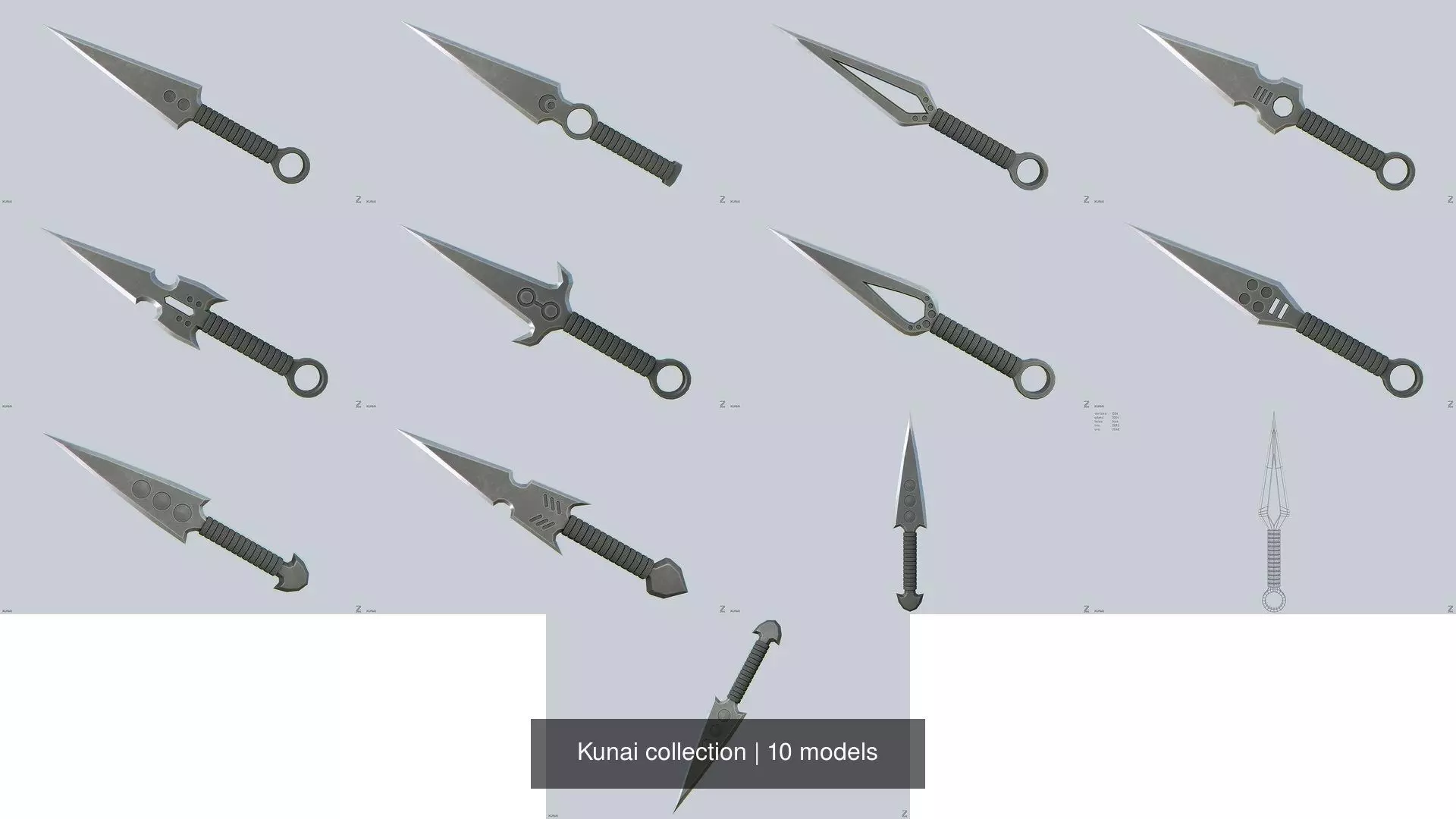 Kunai collection _1