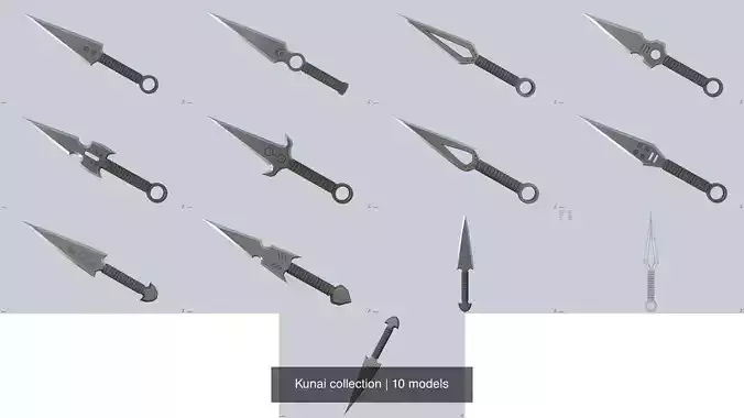 Kunai collection