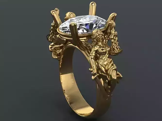 Ethereal Balanc ring 3D print model