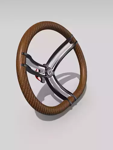 Pro Touring Steering Wheel 3 spoke Grand Touring 3D print model