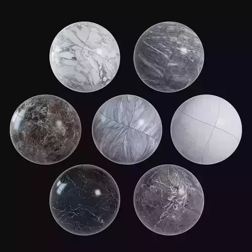 7 Seamless Marble stones Textures  Texture