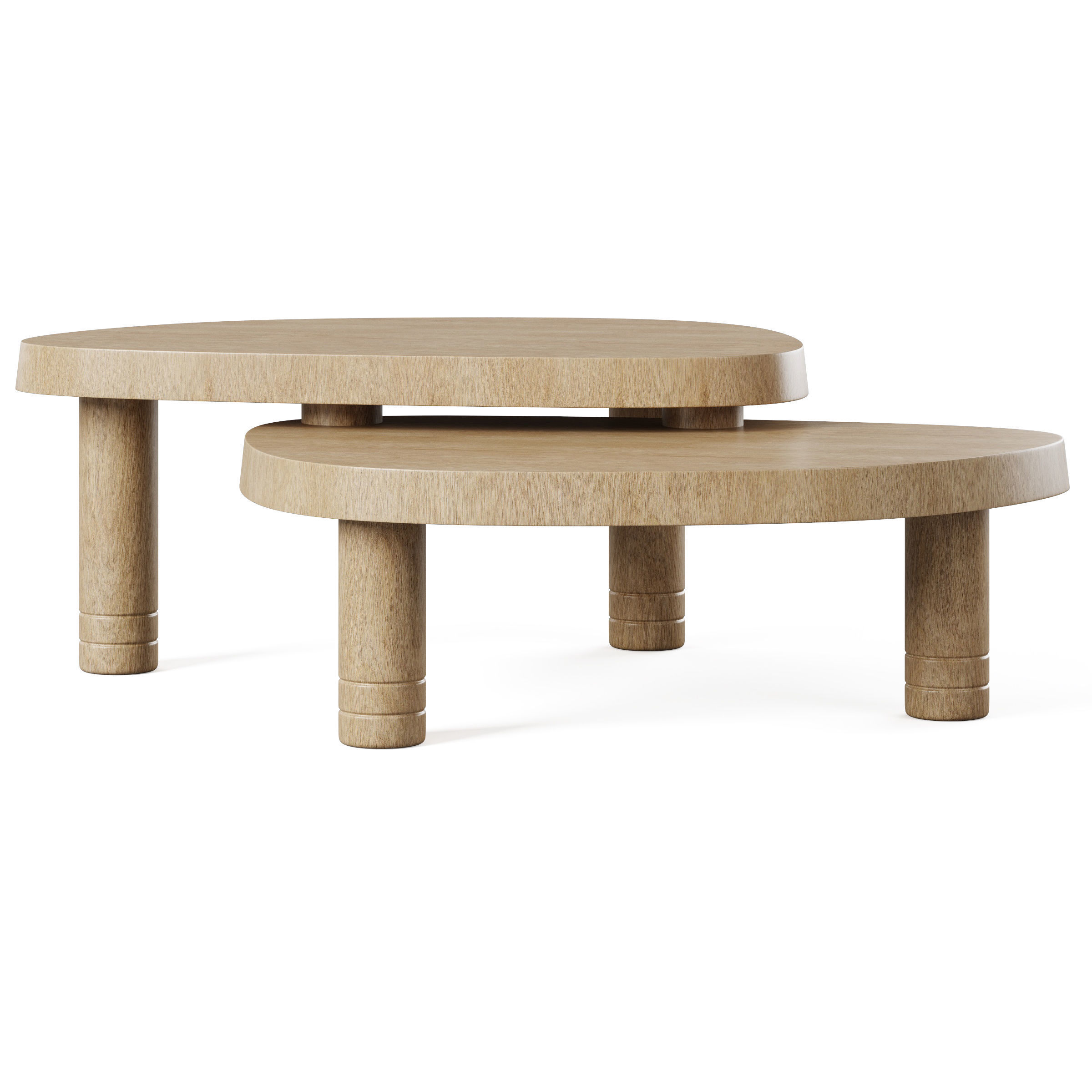 Coffee table La siamoise by Anthology Interiors 3D model_2