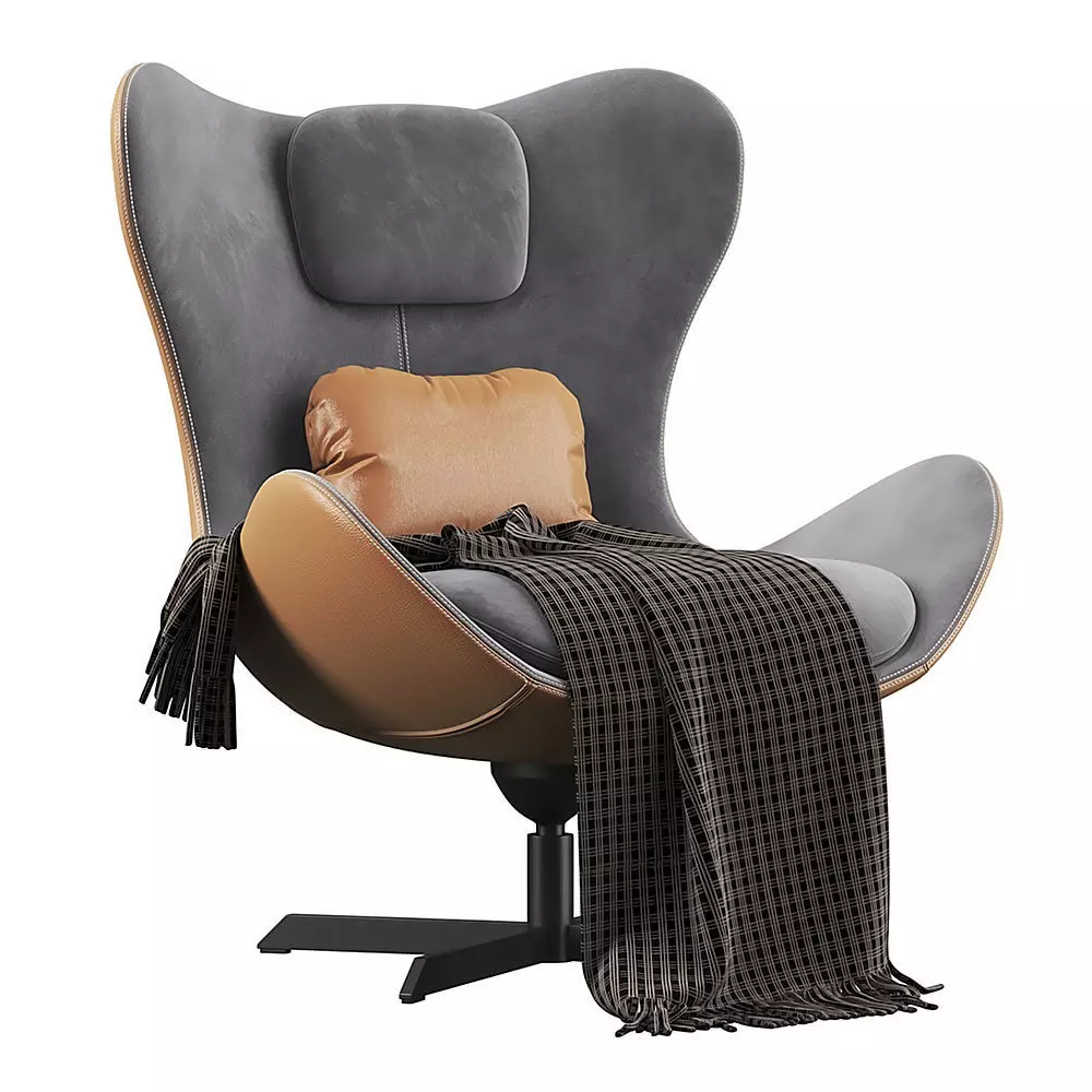 Interior sofa 3D model_0