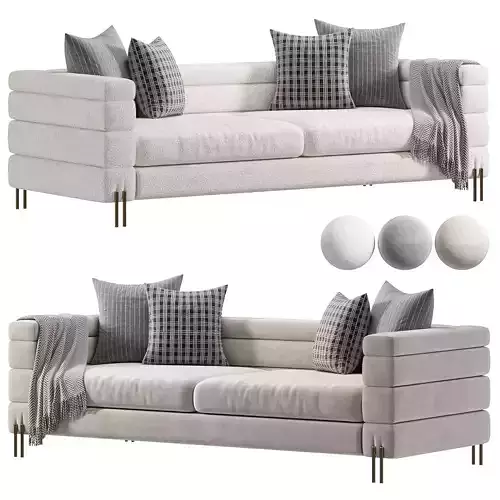  York Sofa White 